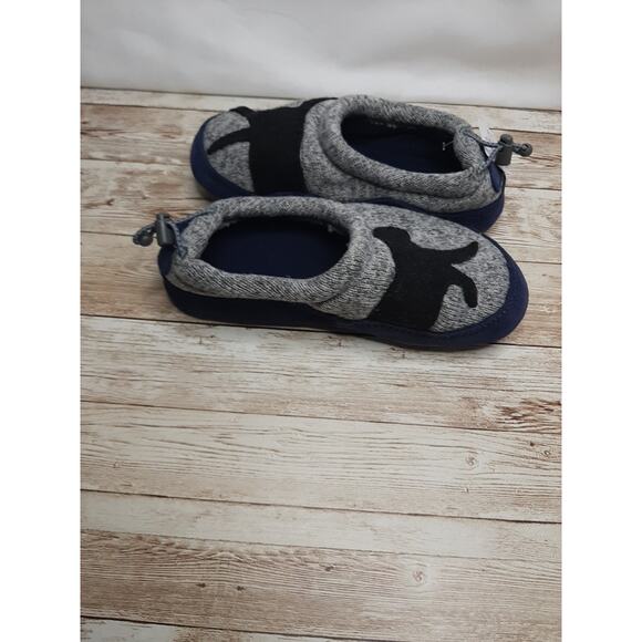 L.L. Bean Children’s Sweater Fleece Slippers with Dog Motif Size 10-11 NWT - Picture 6 of 9